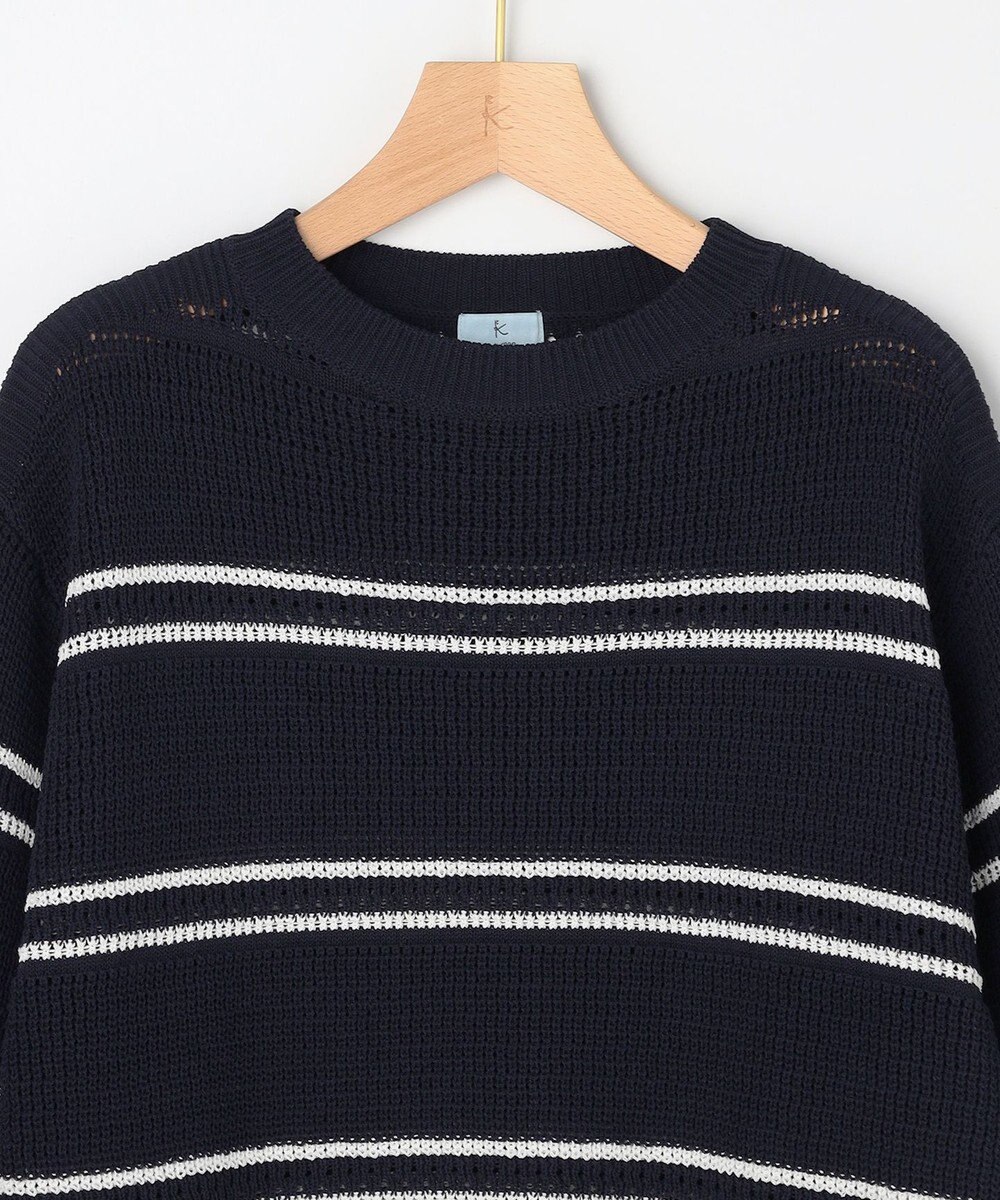 組曲 L 【先行予約】ボーダーレース ニット 