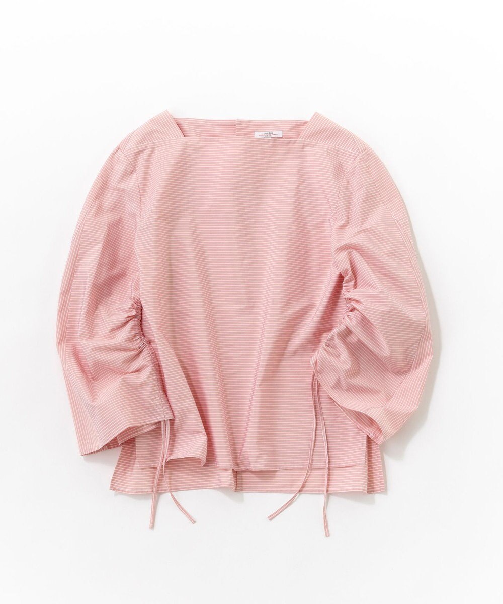 23区 【Oggi4月号掲載/洗える】CANCLINI デザインスリーブ ブラウス 