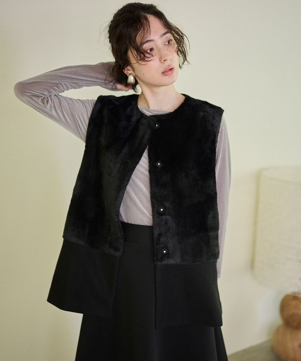 #Newans ペプラムシルエットファージレ 