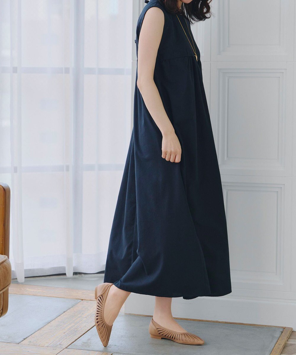 Tiaclasse 【小倉優子さん着用・フラット&ヒール2TYPE】ケージデザインシアーパンプス 