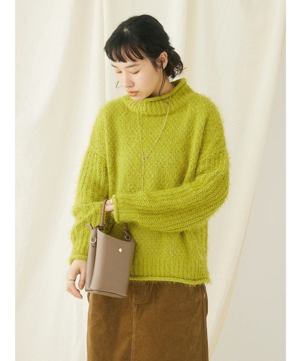 CRAFT STANDARD BOUTIQUE バスケットモールスタンドネックプルオーバー 