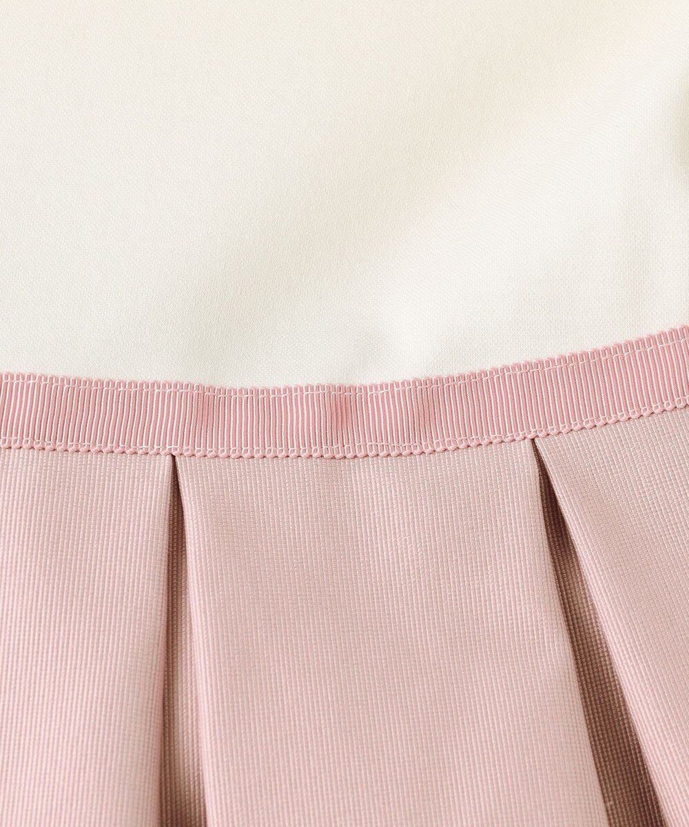 組曲 KIDS 【110-140㎝】 フラワーアーチワンピース＆ボレロジャケットセット 