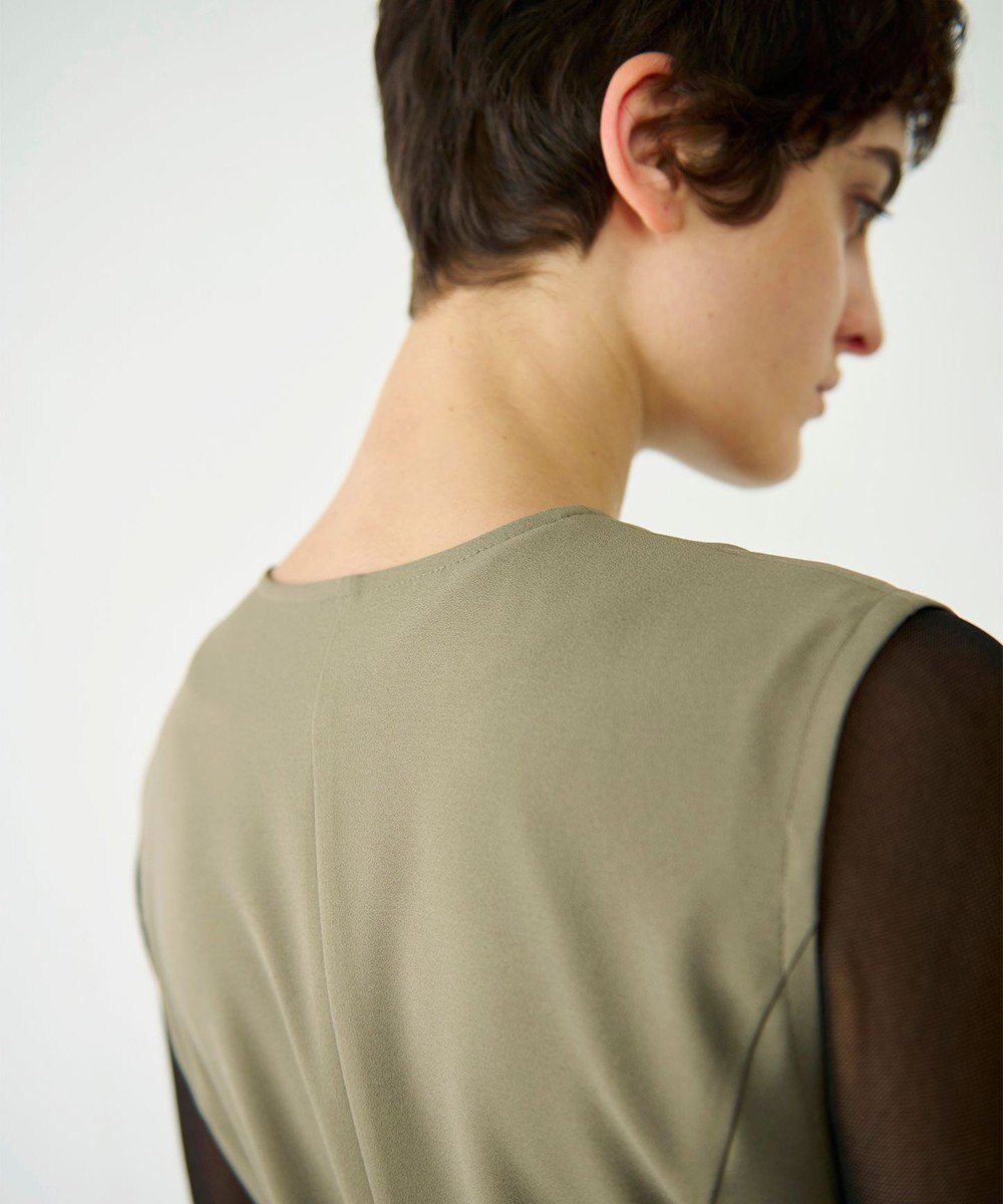 GRACE CONTINENTAL ベルト付ジャンパースカート 