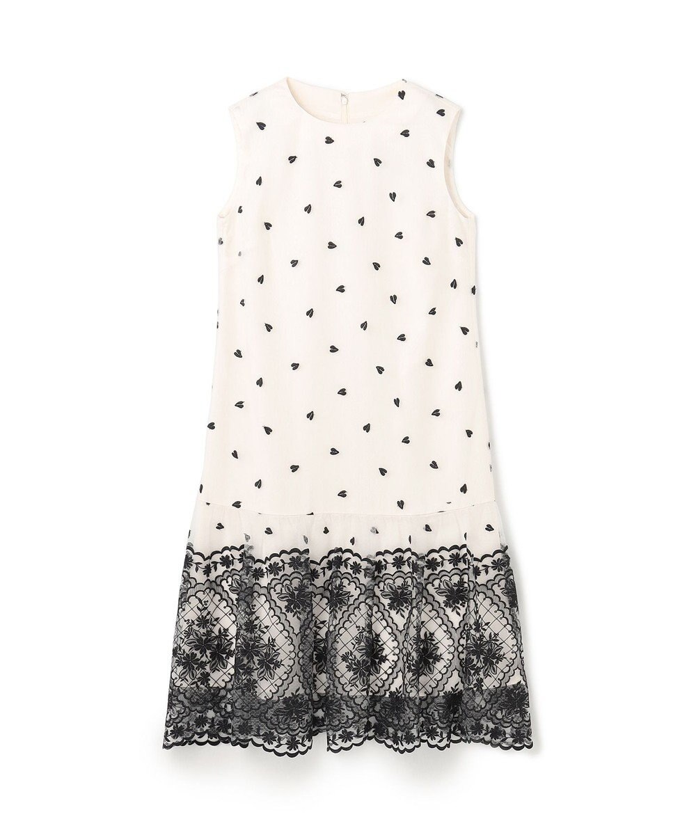 GRACE CONTINENTAL 刺繍レースドレス 