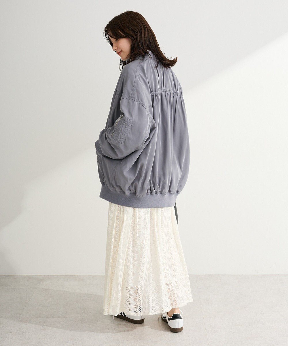 Green Parks ラウンド切替インドコットンレーススカート 