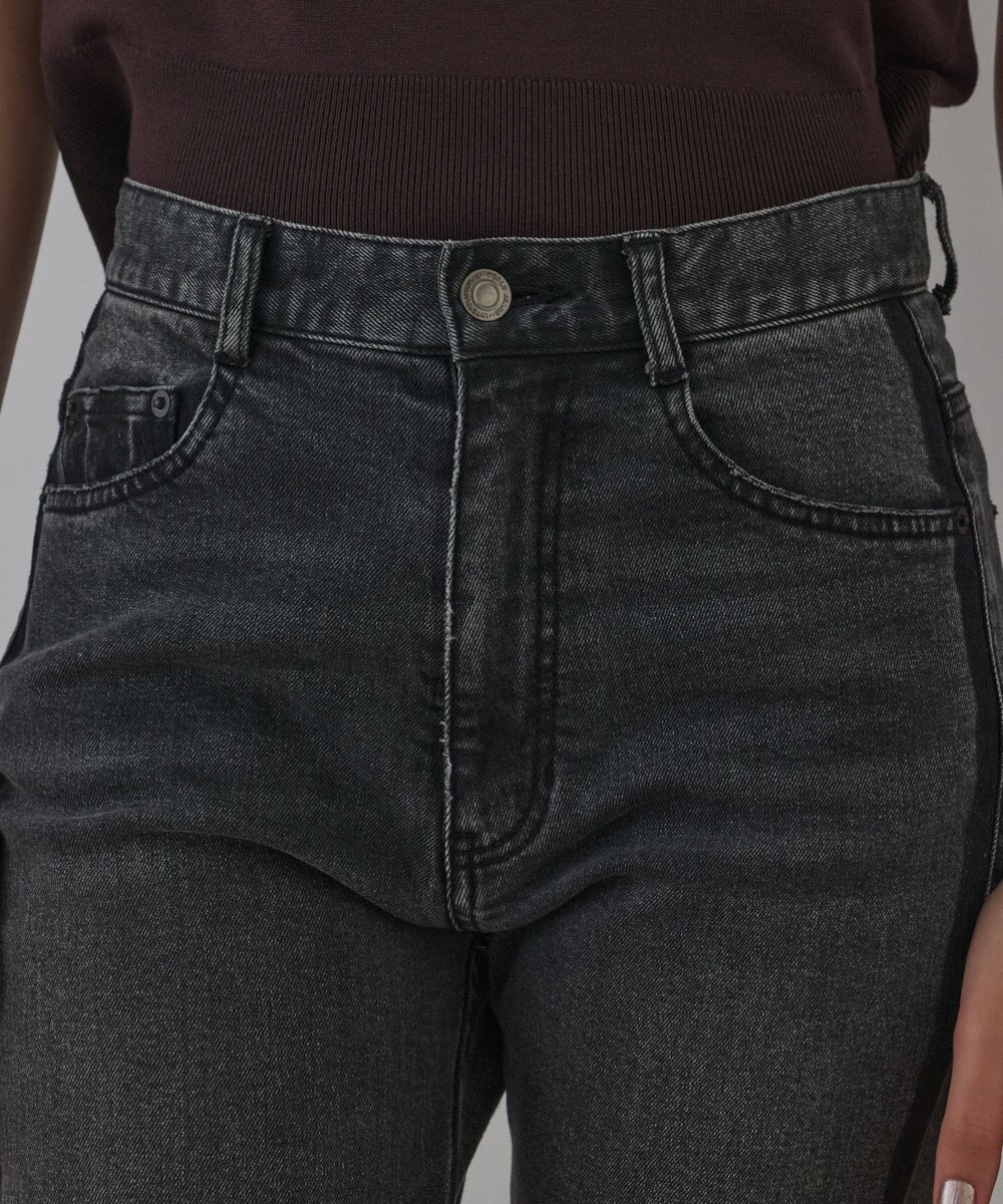 GRACE CONTINENTAL ラインスリムデニムパンツ 