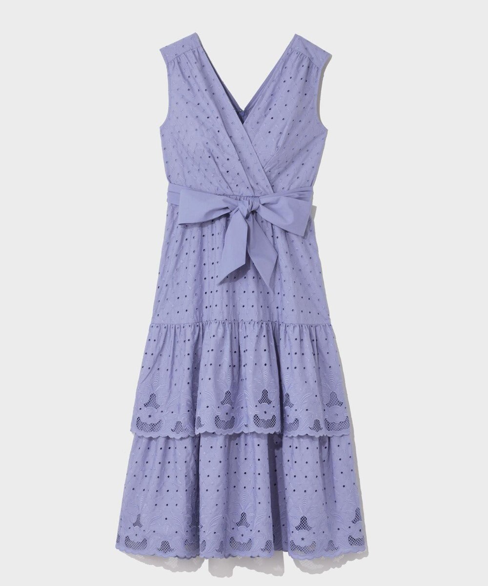 GRACE CONTINENTAL カットワークembドレス 