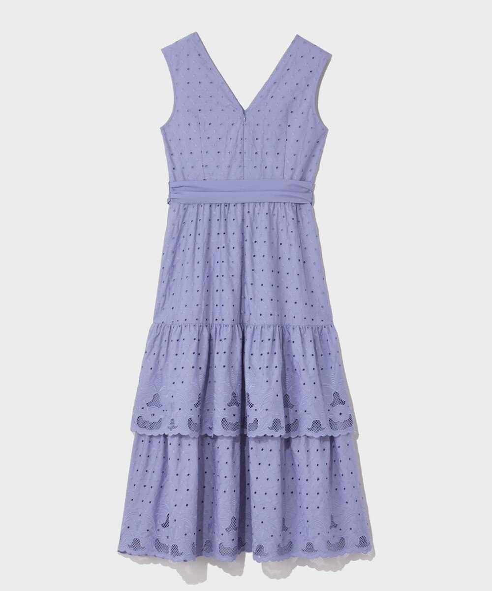 GRACE CONTINENTAL カットワークembドレス 