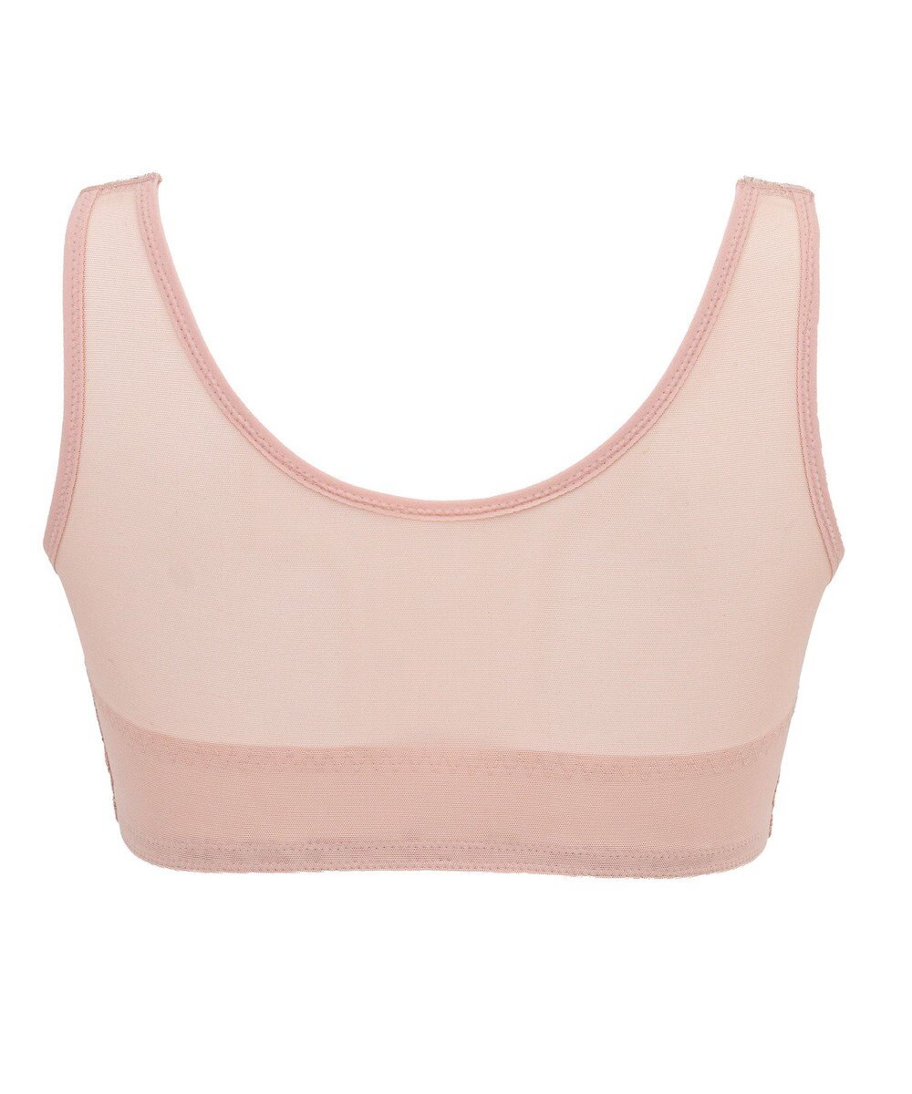 BRADELIS New York 【BRADELIS Me / ノンワイヤー・コンパクト補正】 フロントホックブラ24A1 フロントファスナー 