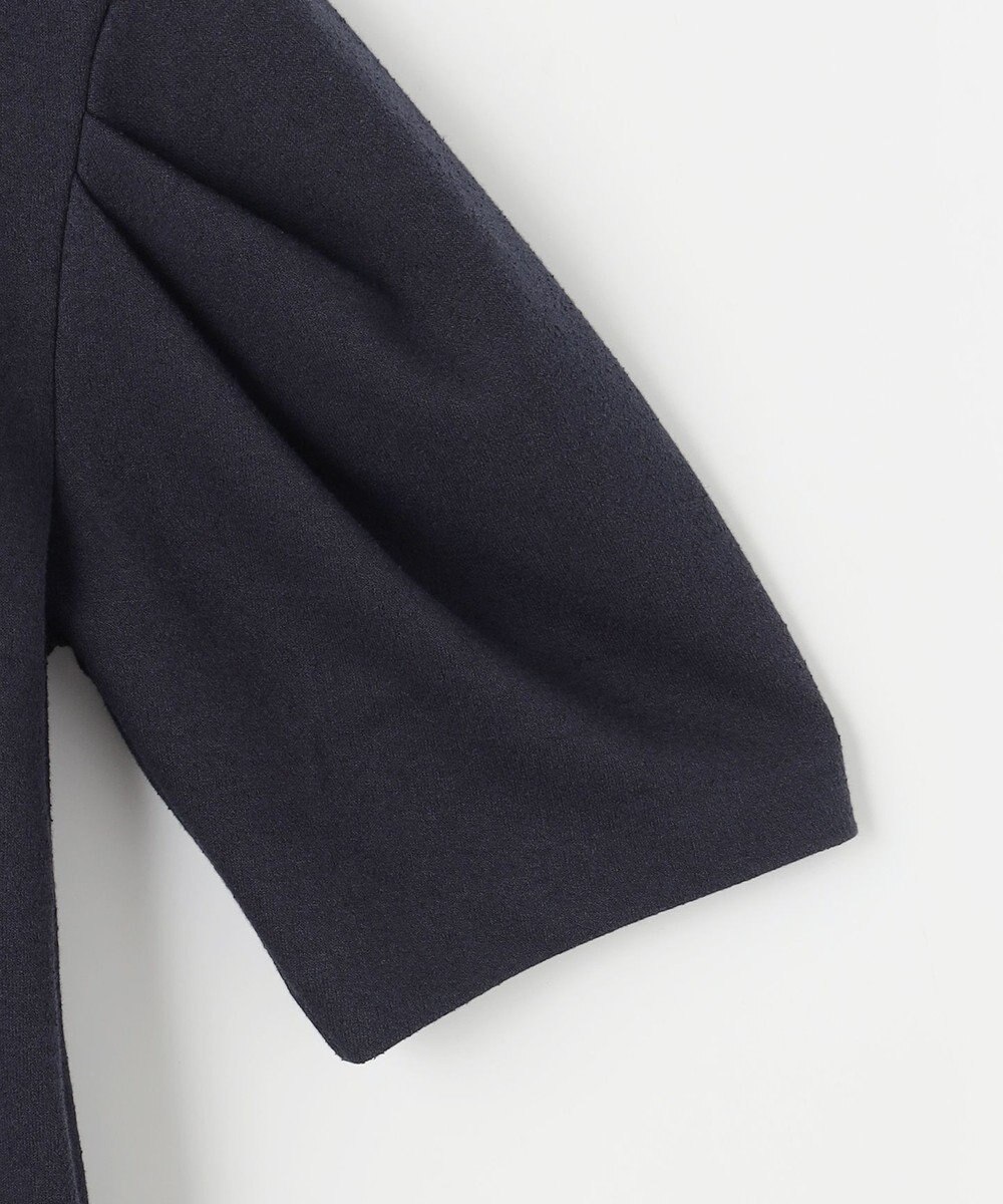 #Newans 【セレモニーにも/洗濯機可】パフスリーブロングワンピース​ 