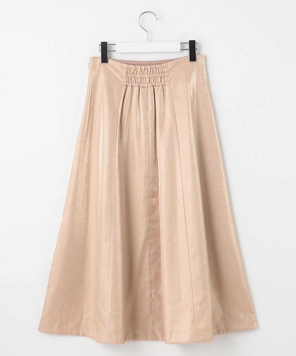 Feroux 【洗える】シャイニーフレアスカート 