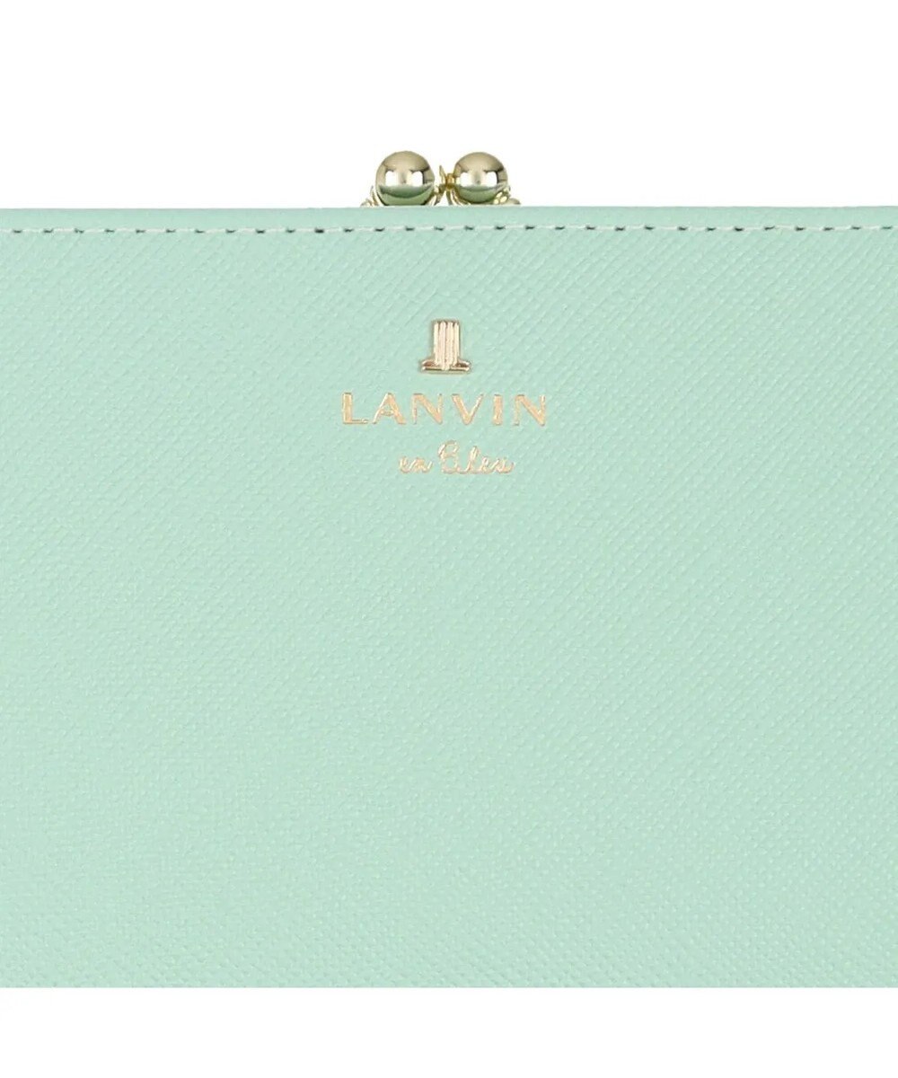 LANVIN en Bleu リュクサンブール 口金二つ折り財布 
