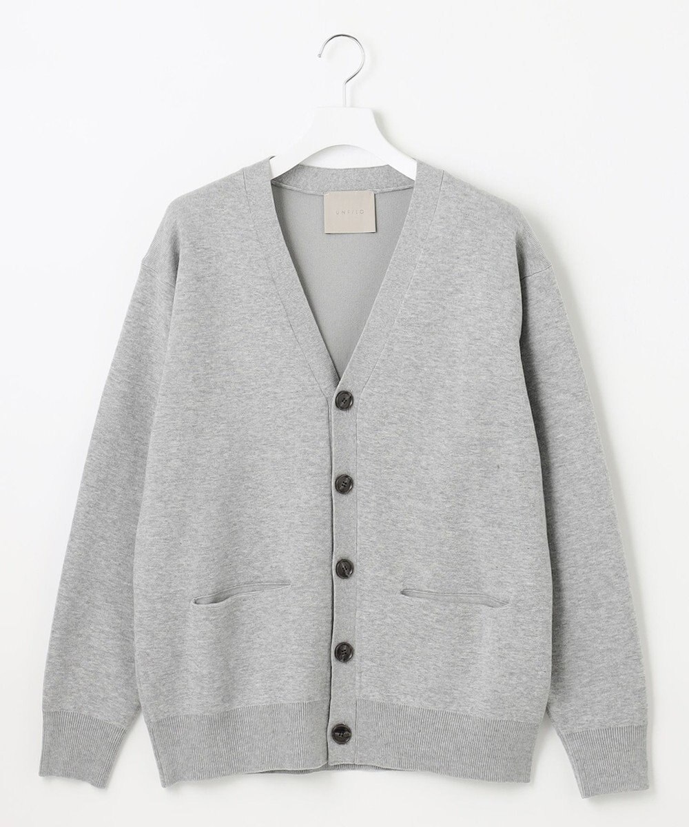 UNFILO MENS MOVE TEX Vネックカーディガン 
