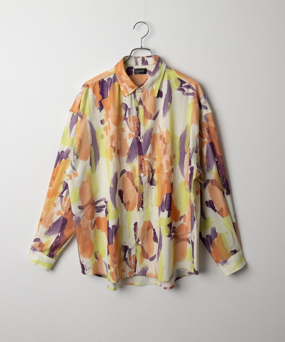 WEGO アムンゼンパターンBIGシャツ（LS） 