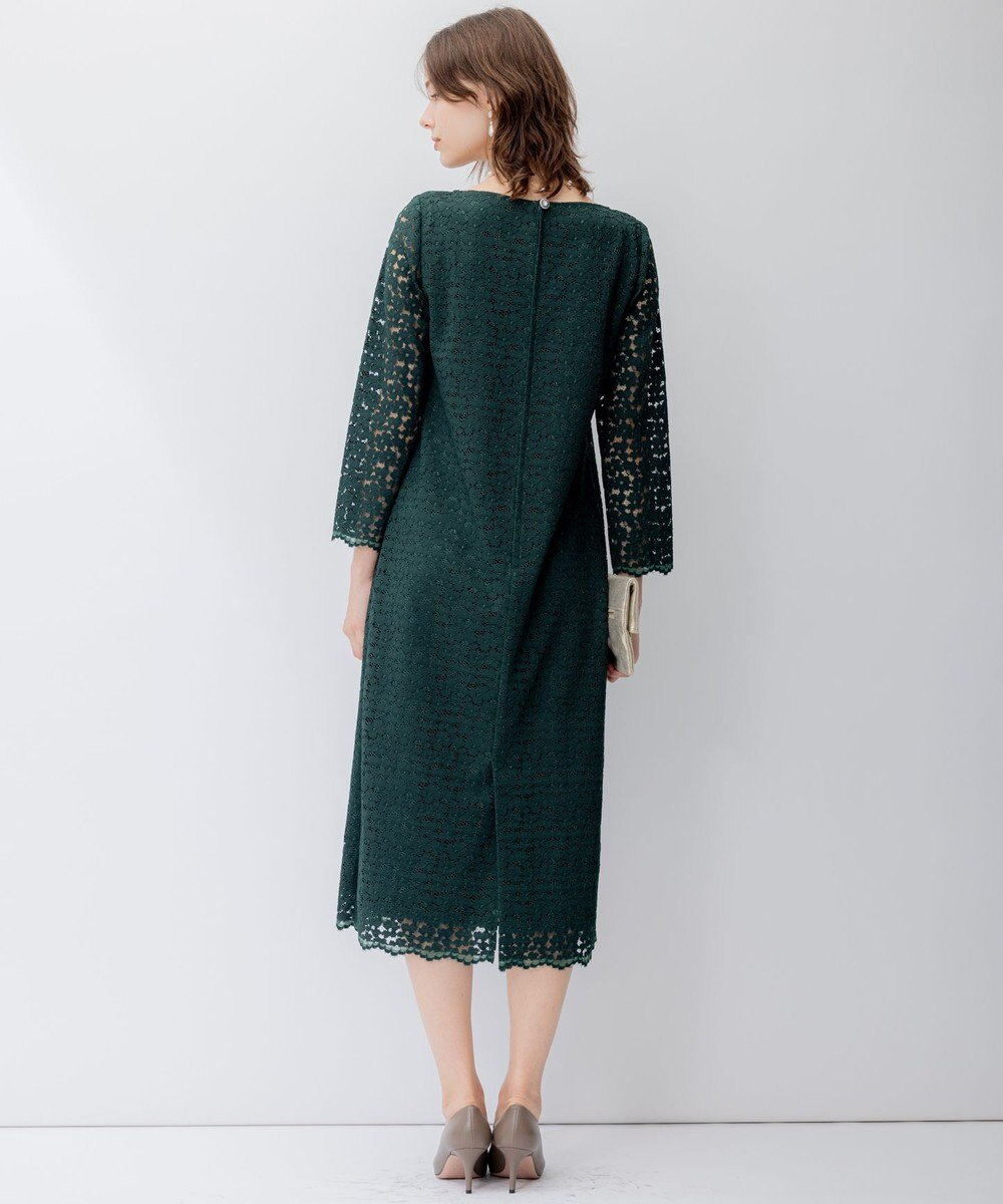 23区 【APPLAUDIR】オプティカルフラワーレース ドレス 