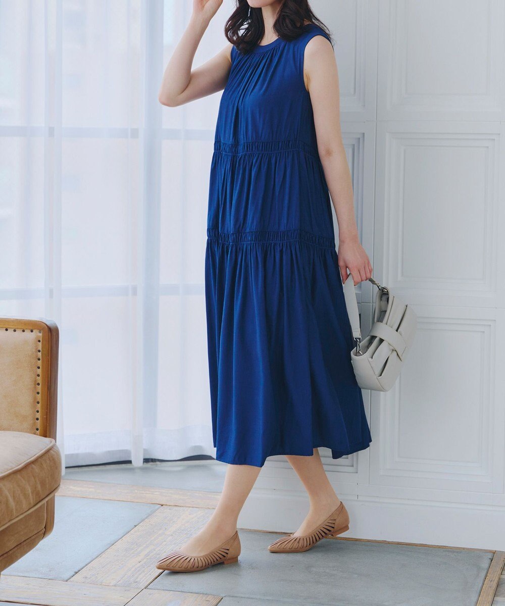 Tiaclasse 【小倉優子さん着用・フラット&ヒール2TYPE】ケージデザインシアーパンプス 