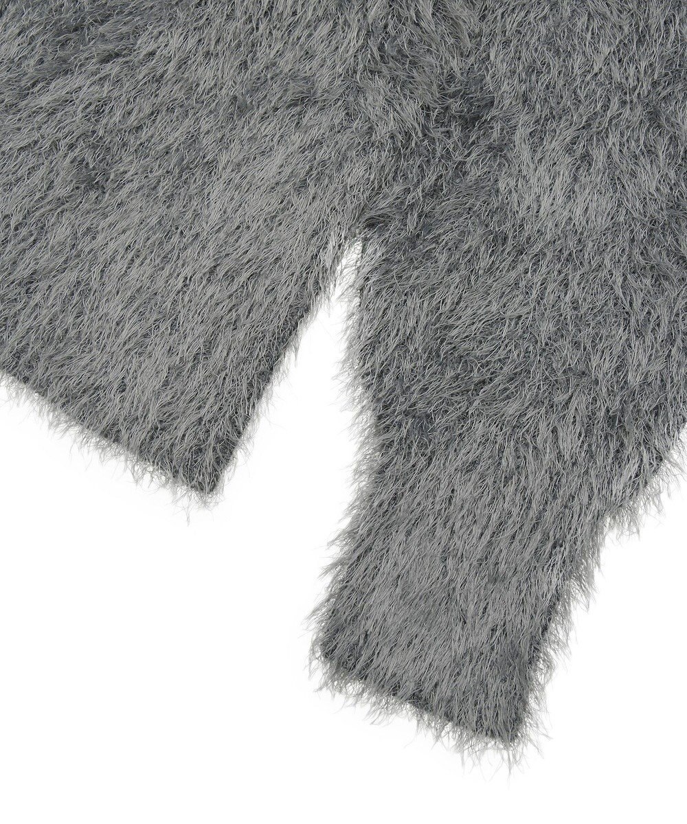 Green Parks シャギーＶネックカーディガン 