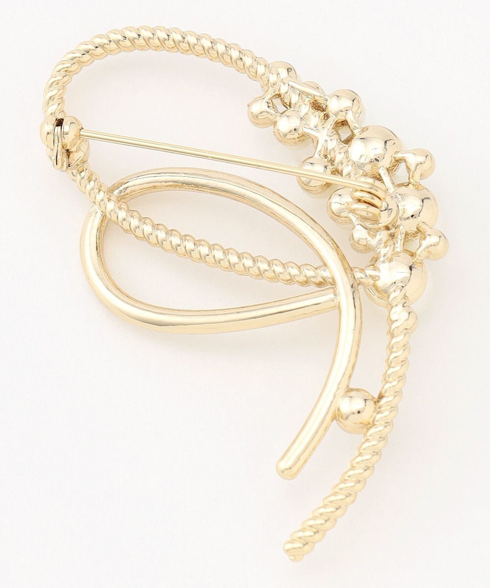 ANY SIS ラインパール調 ブローチ 