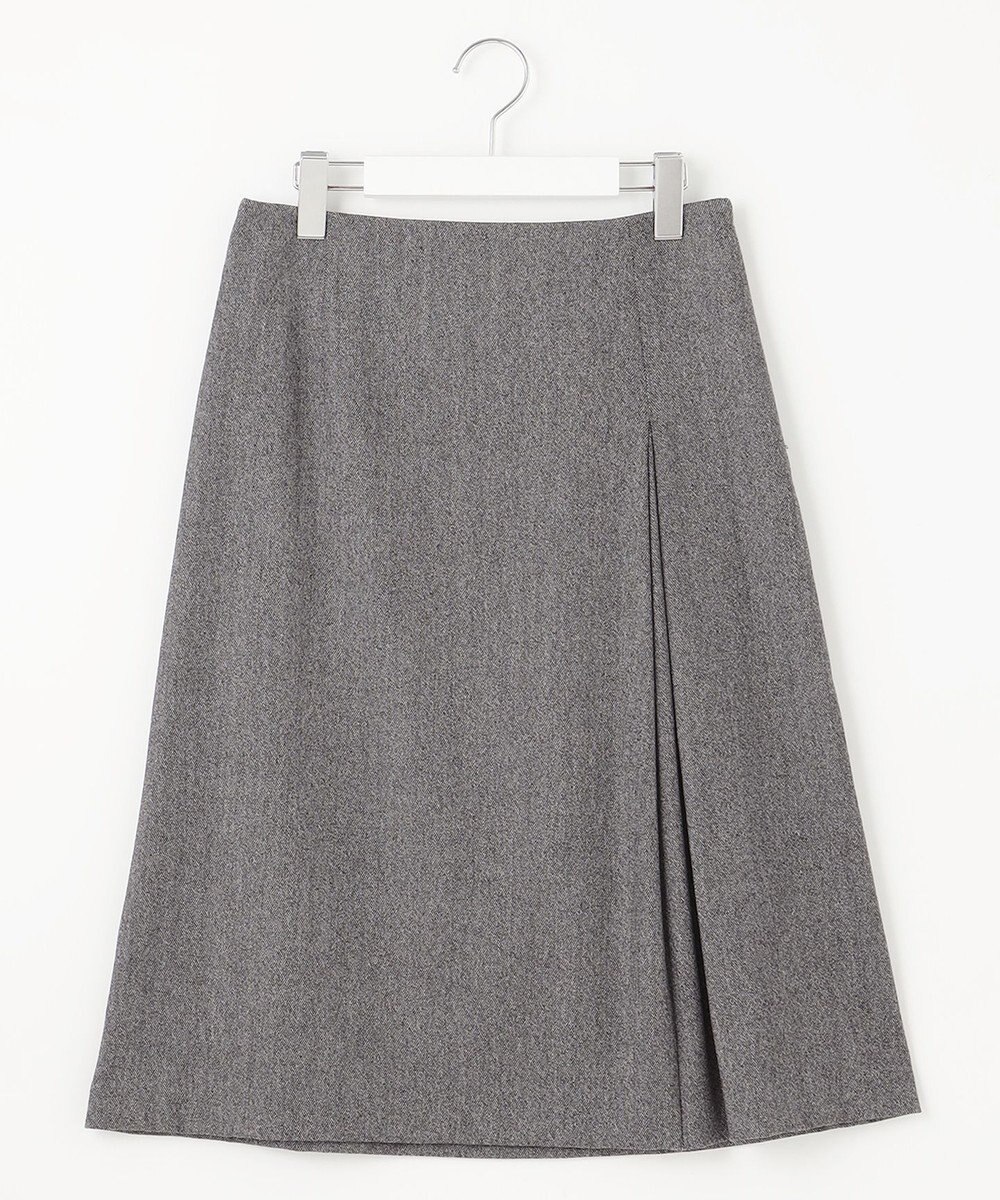 J.PRESS LADIES S 【セットアップ対応】ウールストレッチツイード スカート 