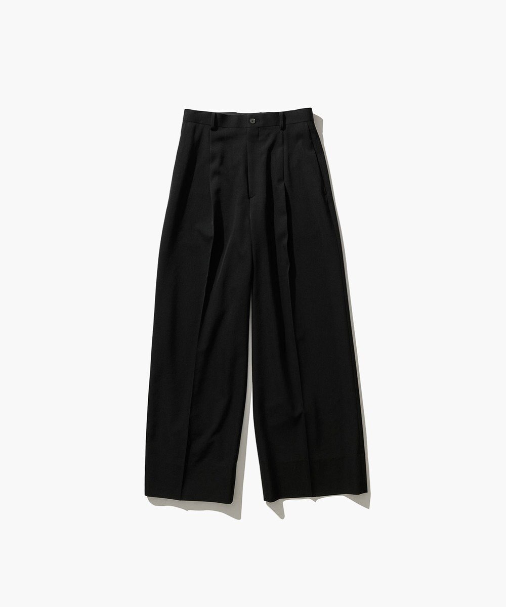 ATON WOOL GABARDINE | ワイドパンツ 