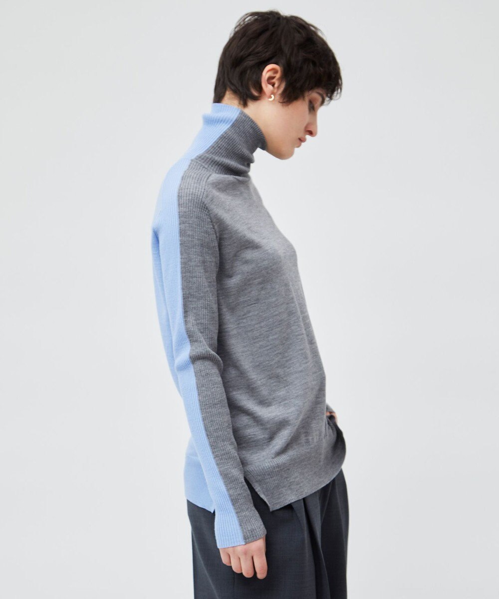 BEIGE， 【洗える】LA MONNAIE / タートルネックニット 