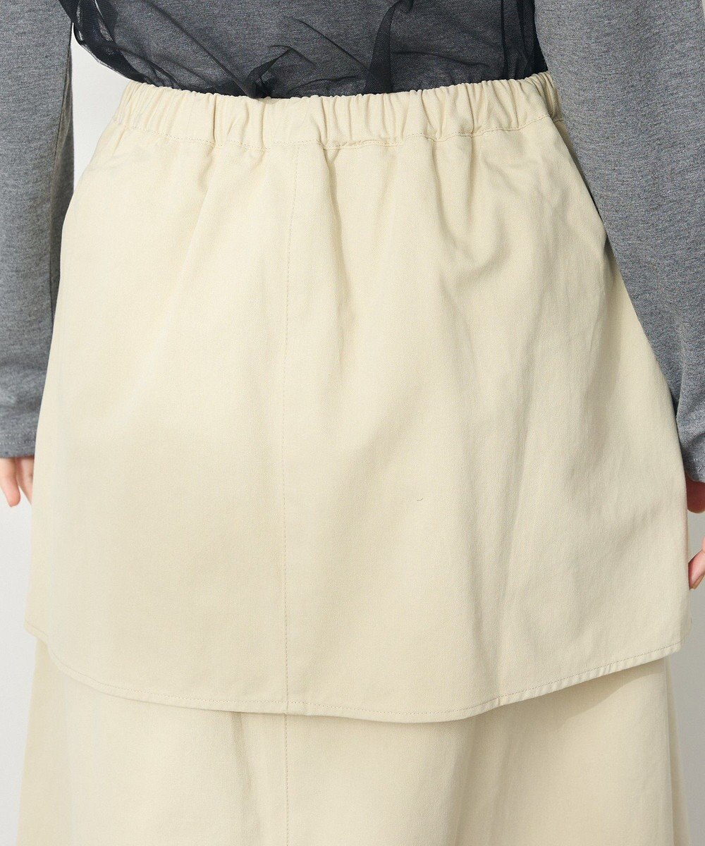 CRAFT STANDARD BOUTIQUE オーバーラップスカート 