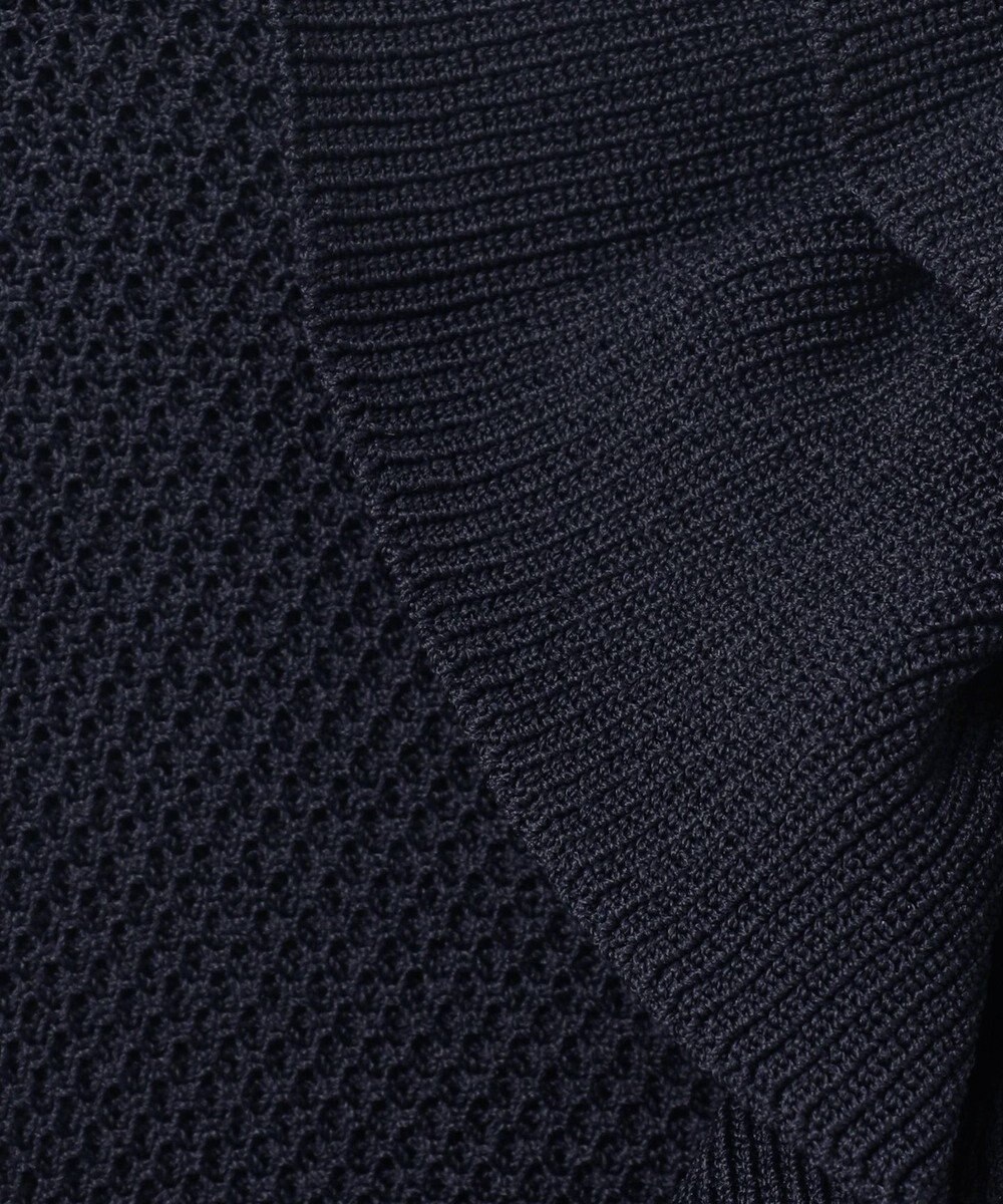 組曲 【WEB限定】  シアーニットフリルパーカー 