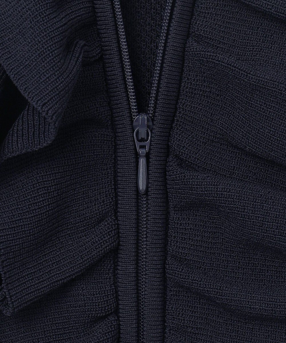 組曲 【WEB限定】  シアーニットフリルパーカー 