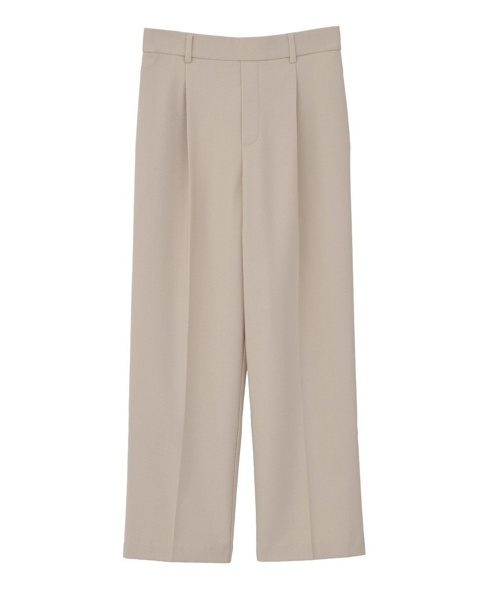 Green Parks あったか裏起毛きれいシルエットパンツ 