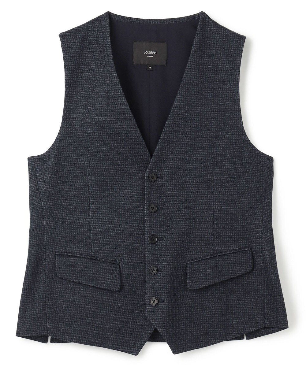 JOSEPH HOMME 新素材【ストレッチ/セットアップ対応】クリアドビージャージー ジレ 