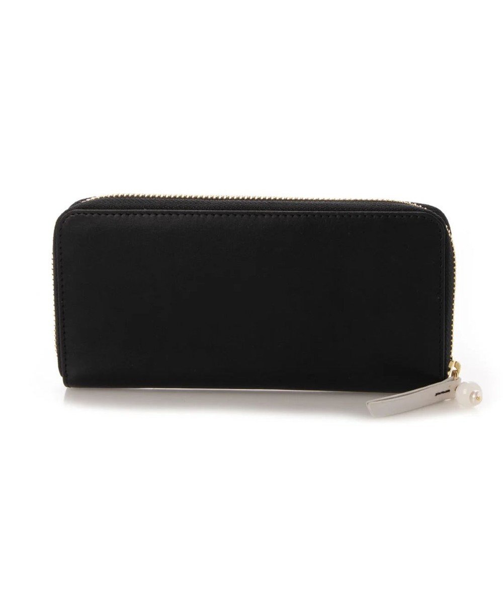 UNBILLION perche ジェムストーンチャームラウンド長財布 