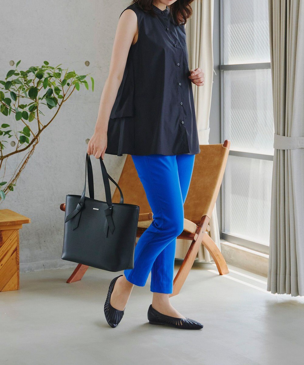 Tiaclasse 【小倉優子さん着用・フラット&ヒール2TYPE】ケージデザインシアーパンプス 