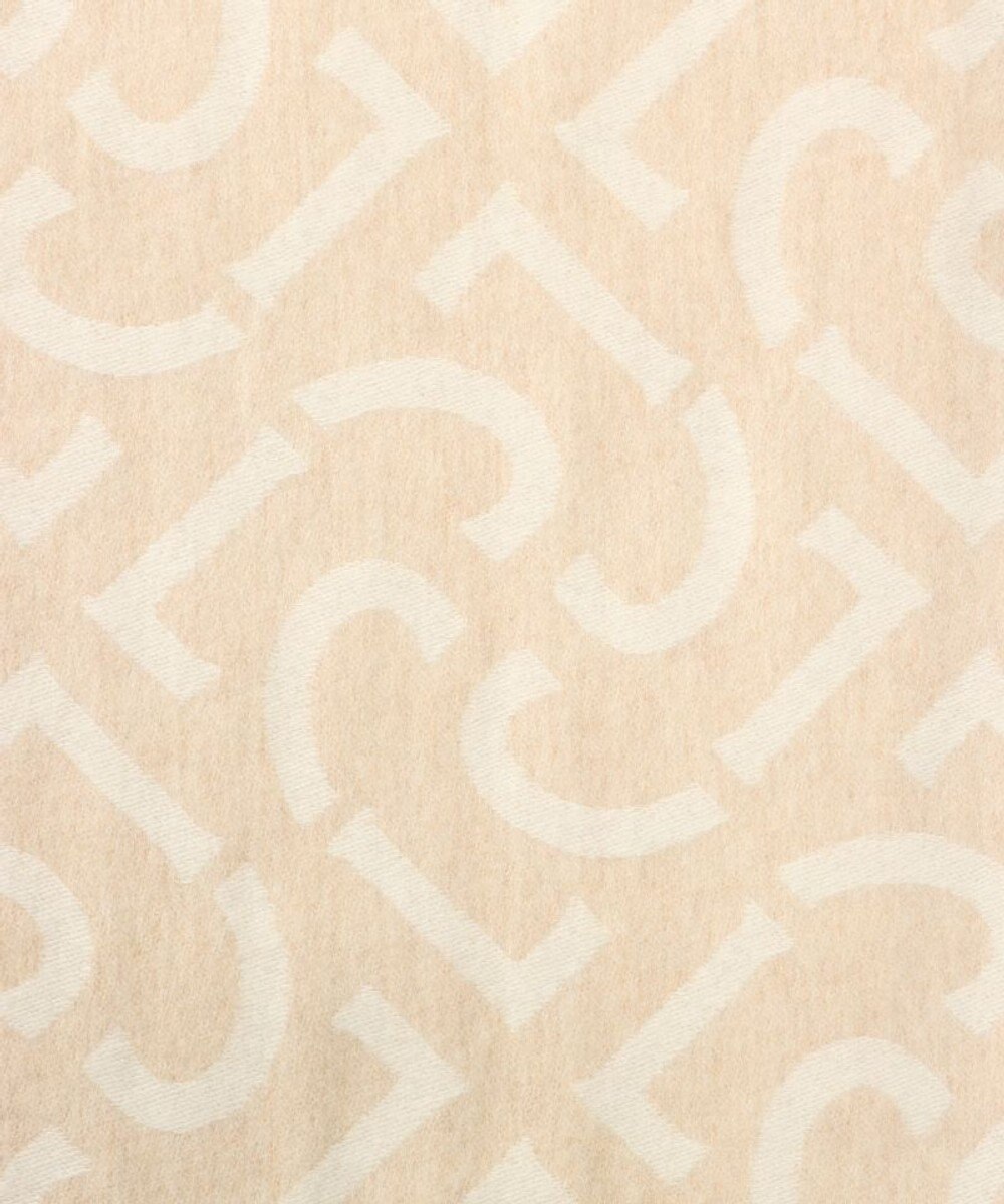 AURORA 【 LANVIN COLLECTION（ランバン コレクション） 】カシミヤ100%ジャカードマフラー(WASH) 