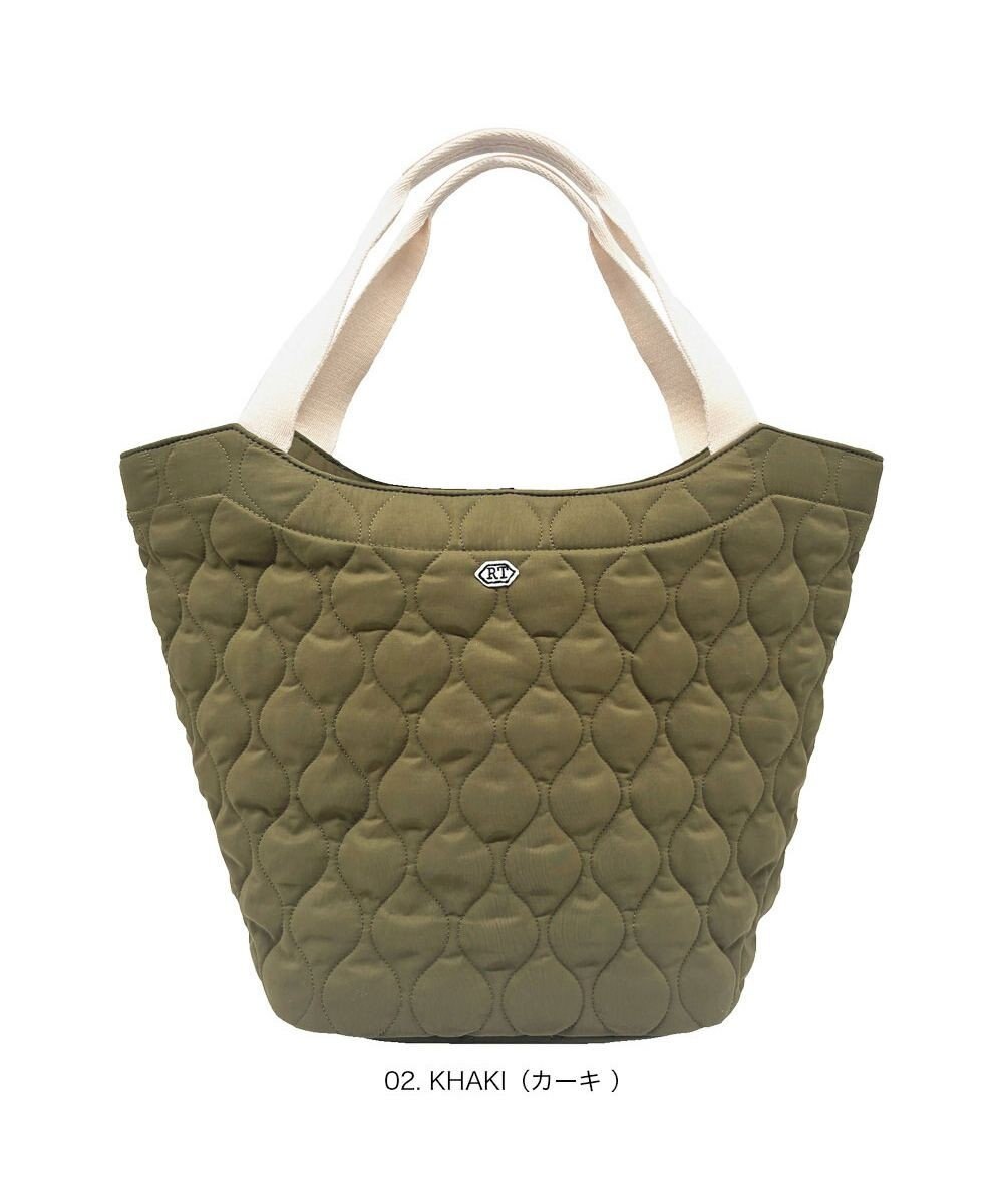 ROOTOTE 3634【A4収納】SN.ラウンド.ミリタリーキルト-A 