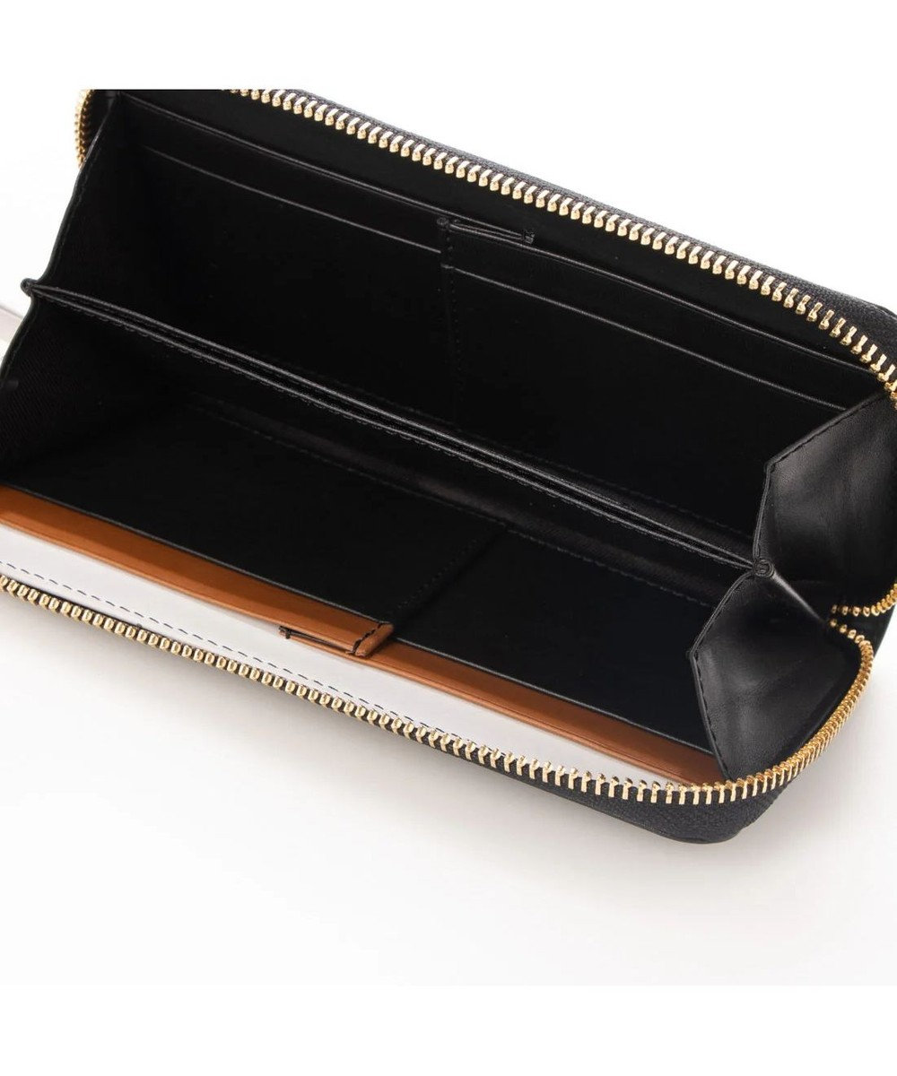 UNBILLION perche ジェムストーンチャームラウンド長財布 