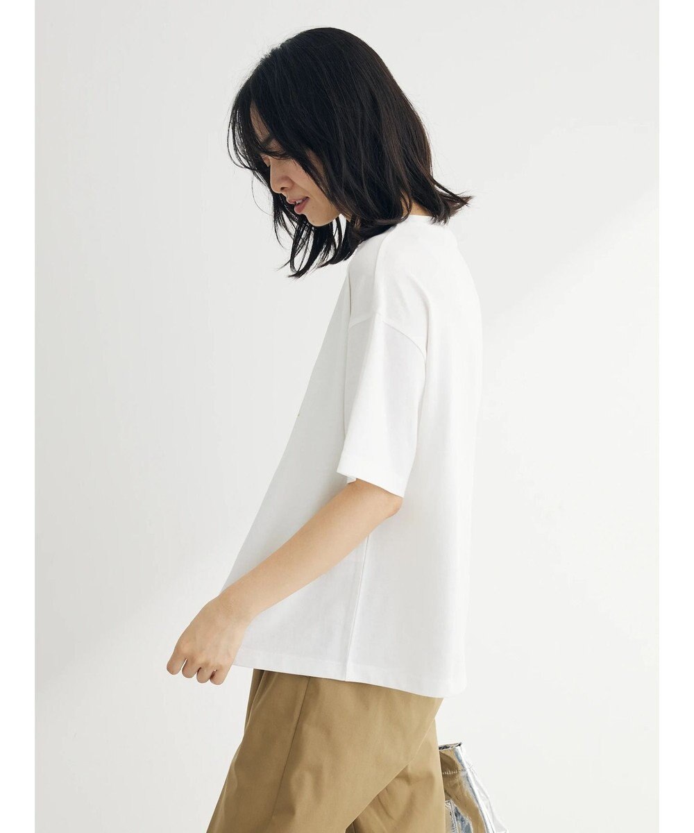 Green Parks フェミニンロゴボックスＴシャツ 