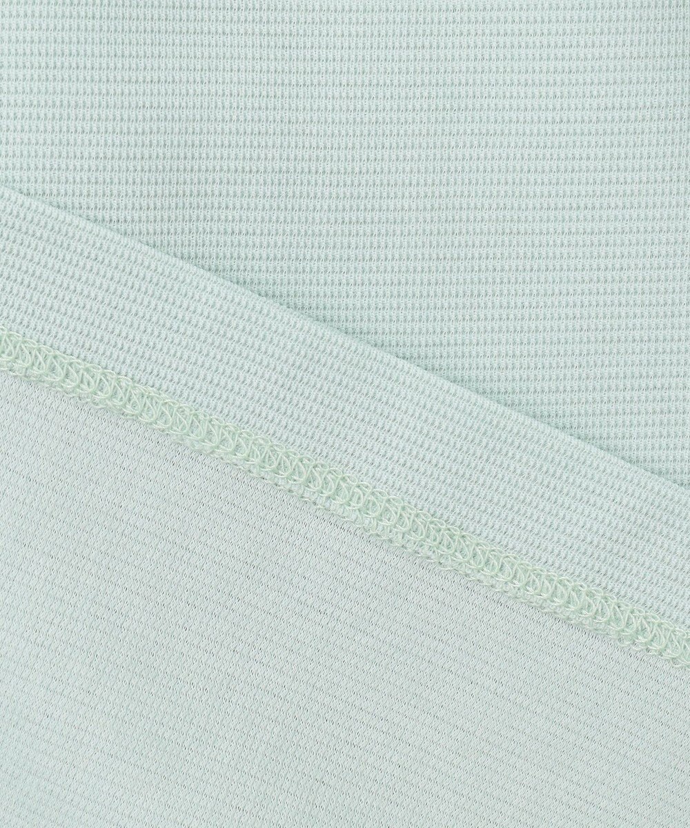 自由区 【洗える】ボリュームスリーブピケ カットソー 