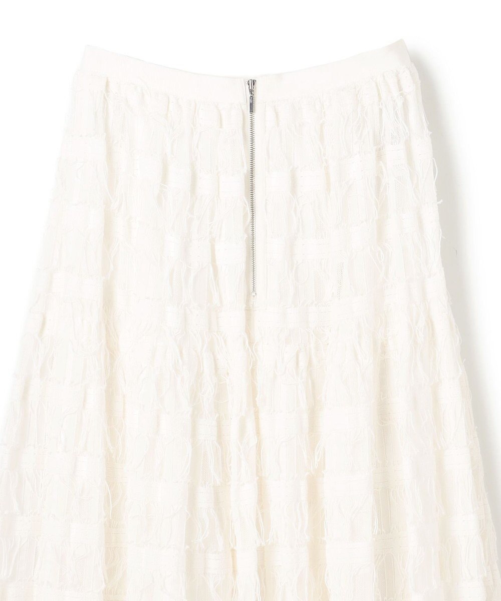 uncrave フリンジレース ティアードスカート 