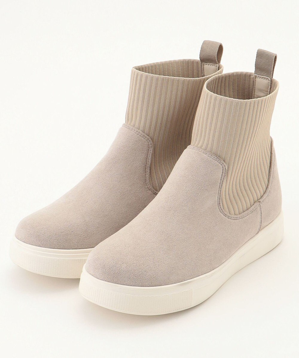 ANY 【LLサイズ有り】リブインハイカットスニーカー 