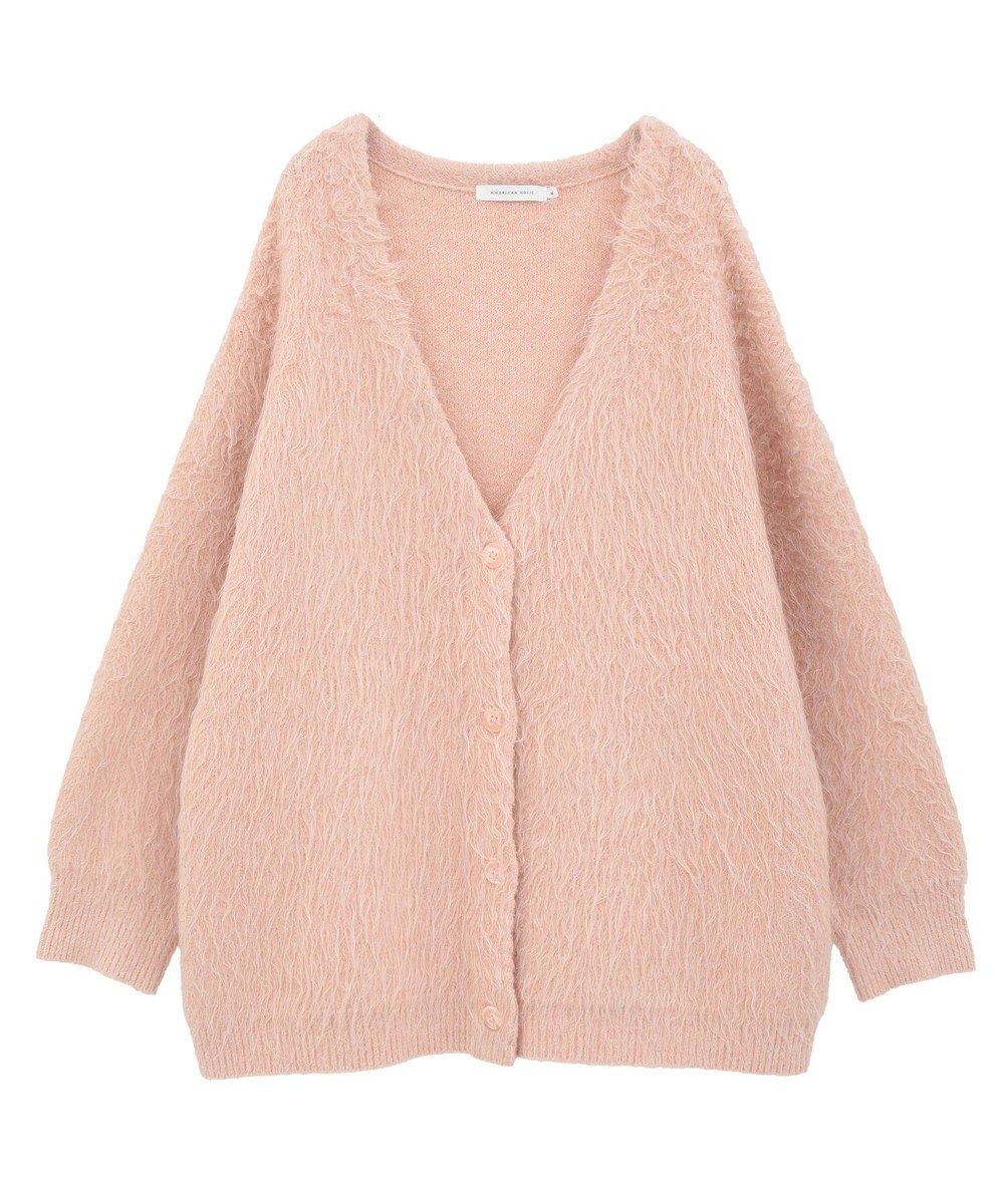 AMERICAN HOLIC カールシャギーカーディガン 