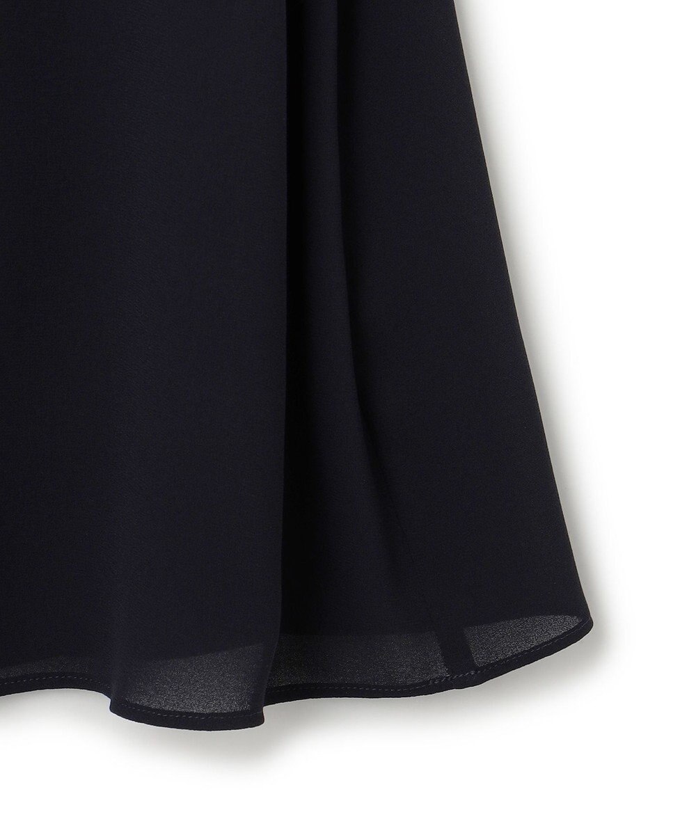 23区 L 【洗える】ジョーゼットフリル  カットソー 