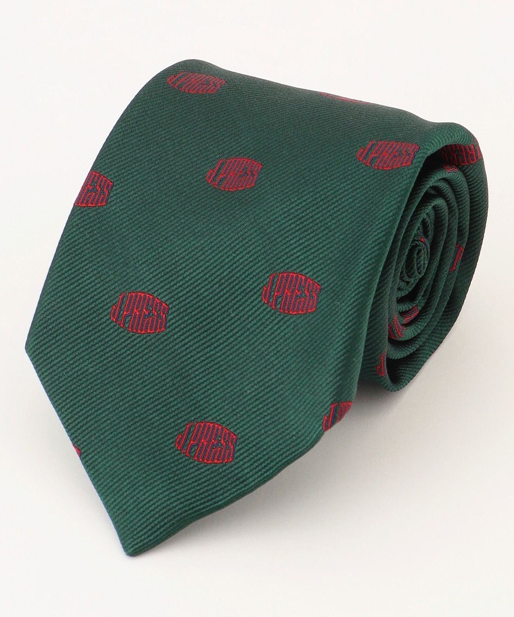J.PRESS MEN 【J.PRESS ORIGINALS】LOGO TIE / JAPAN MADE 