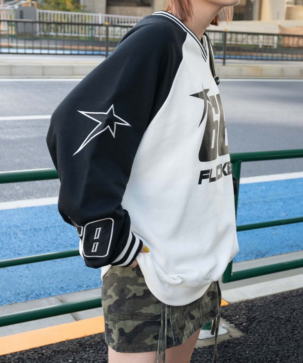 WEGO スターナンバリングプルオーバー 