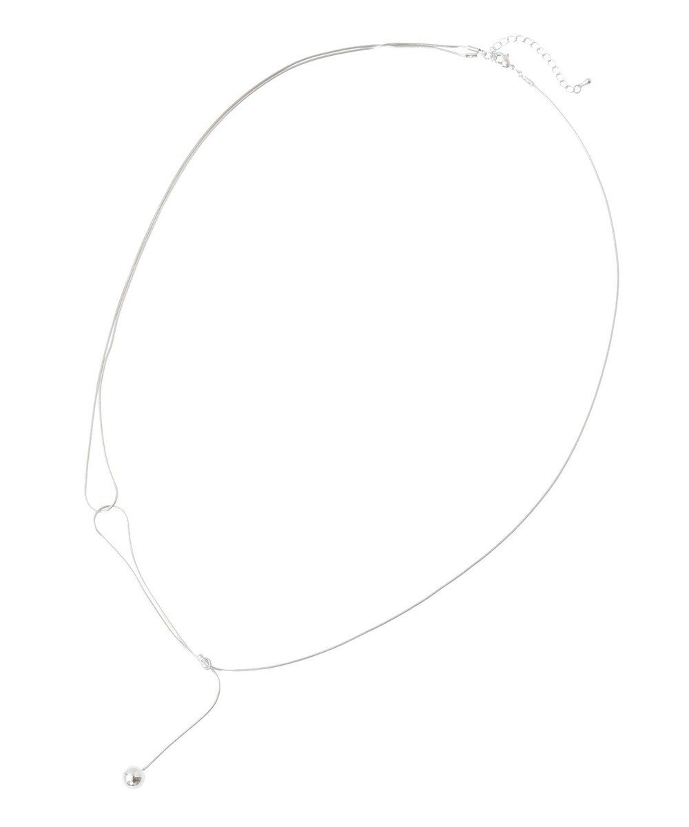 YECCA VECCA アシメデザインワントップネックレス 