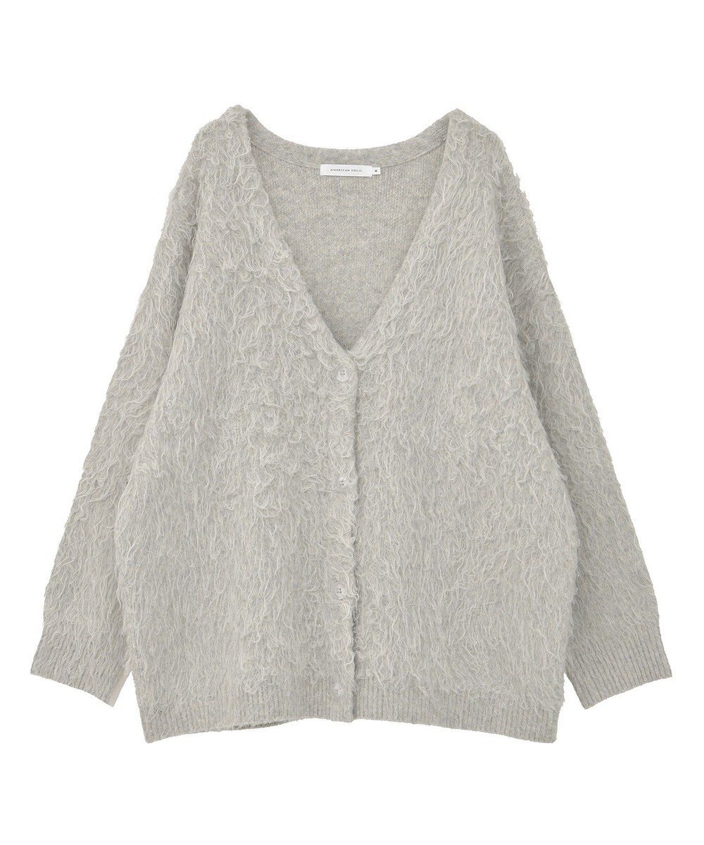 AMERICAN HOLIC カールシャギーカーディガン 
