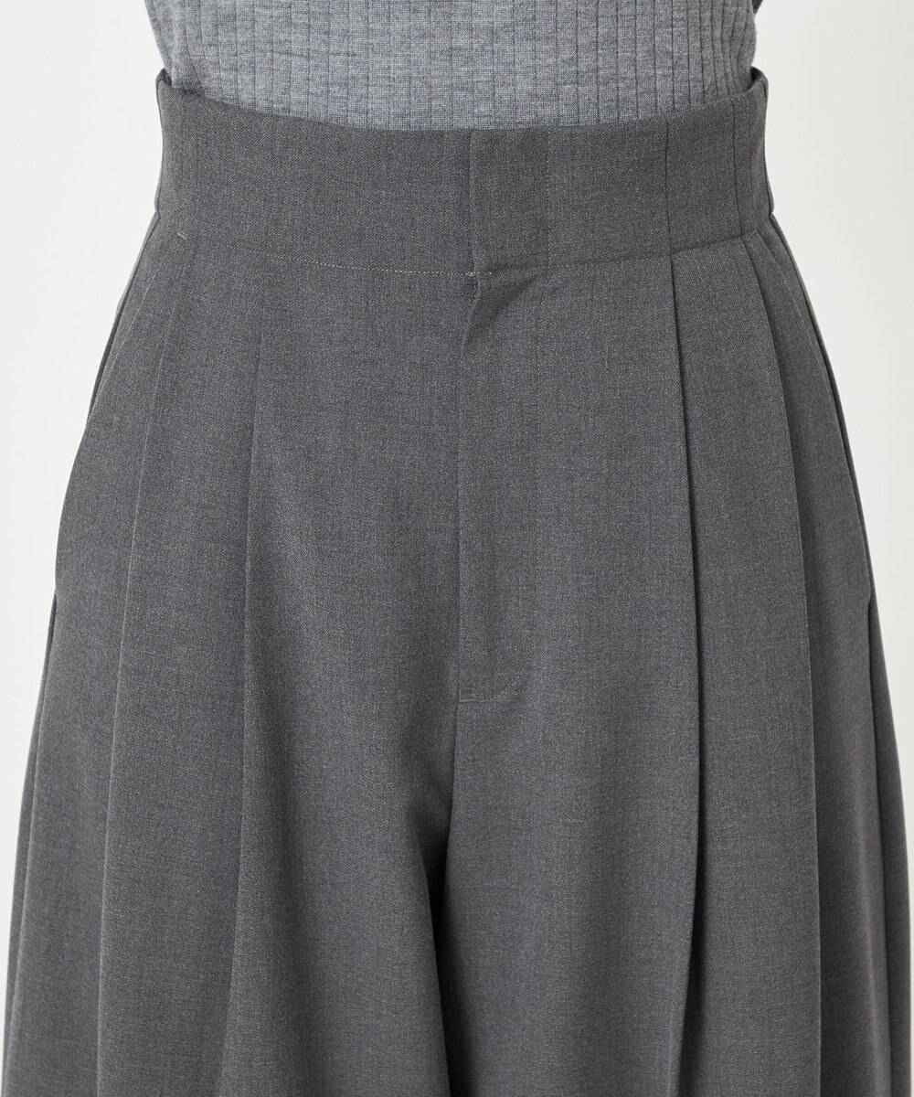 NAVE 【Nave・洗える】2WAYツイル ワイドパンツ 