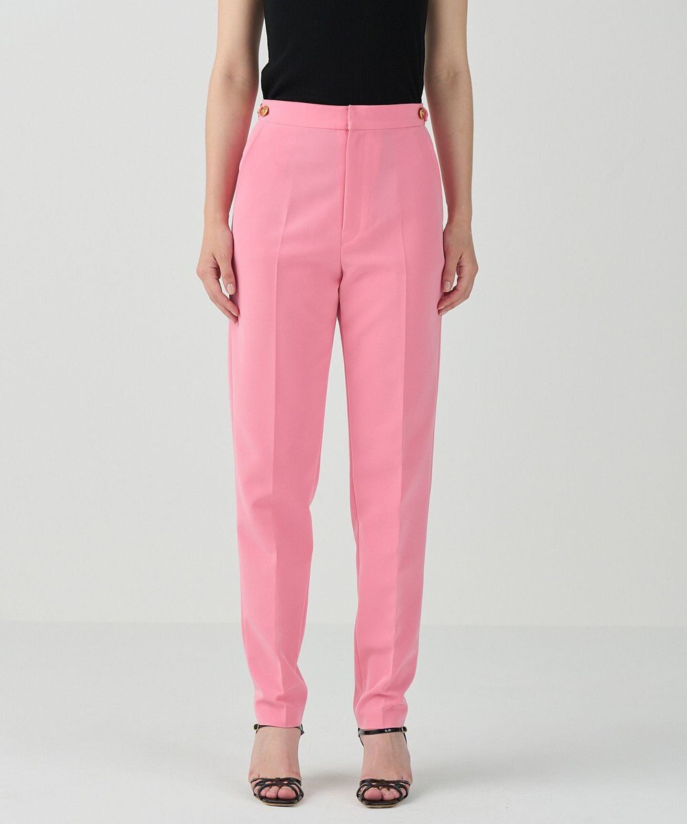 GRACE CONTINENTAL トリアセセンタープレスパンツ 