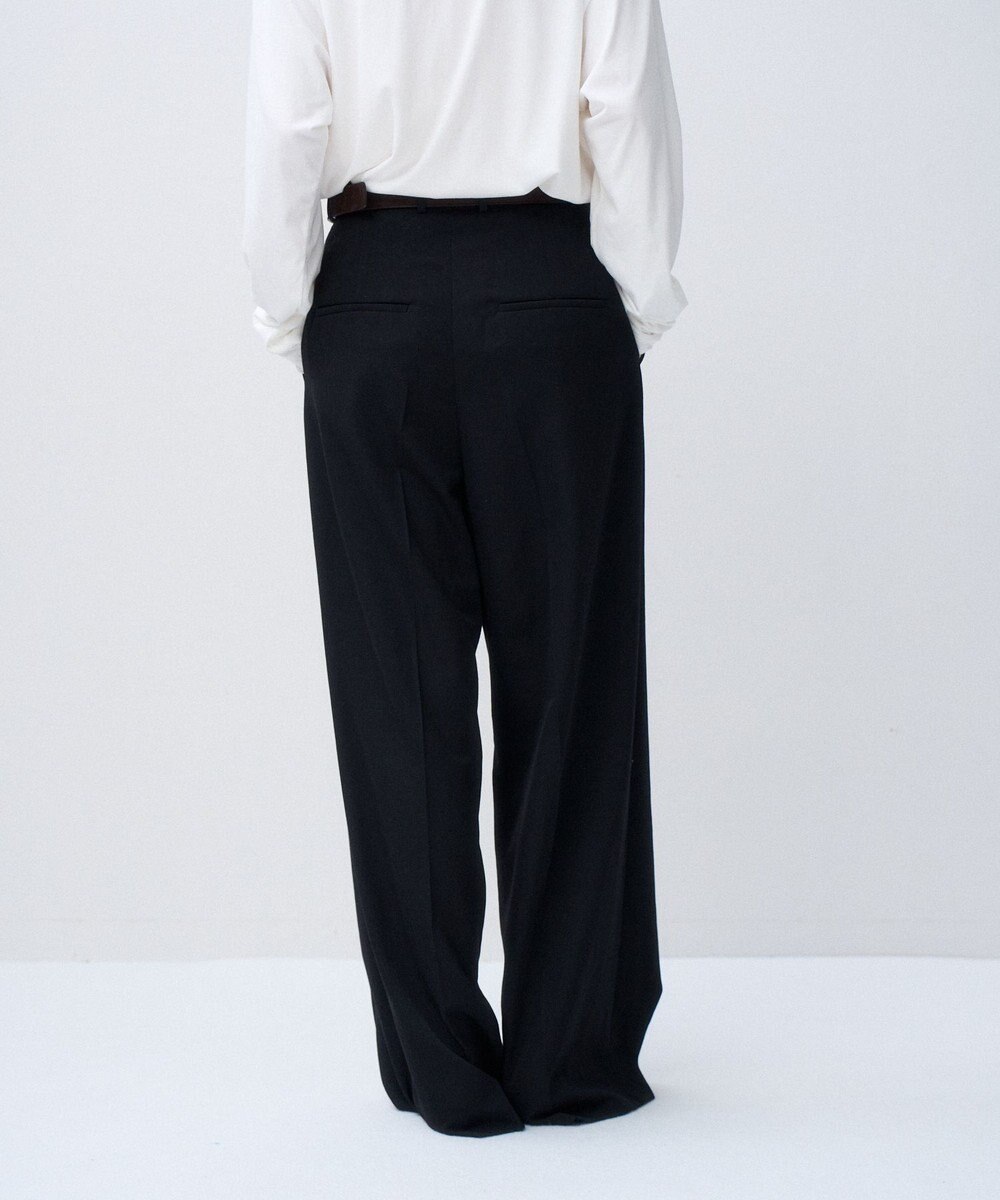 ATON WOOL GABARDINE | ワイドパンツ 