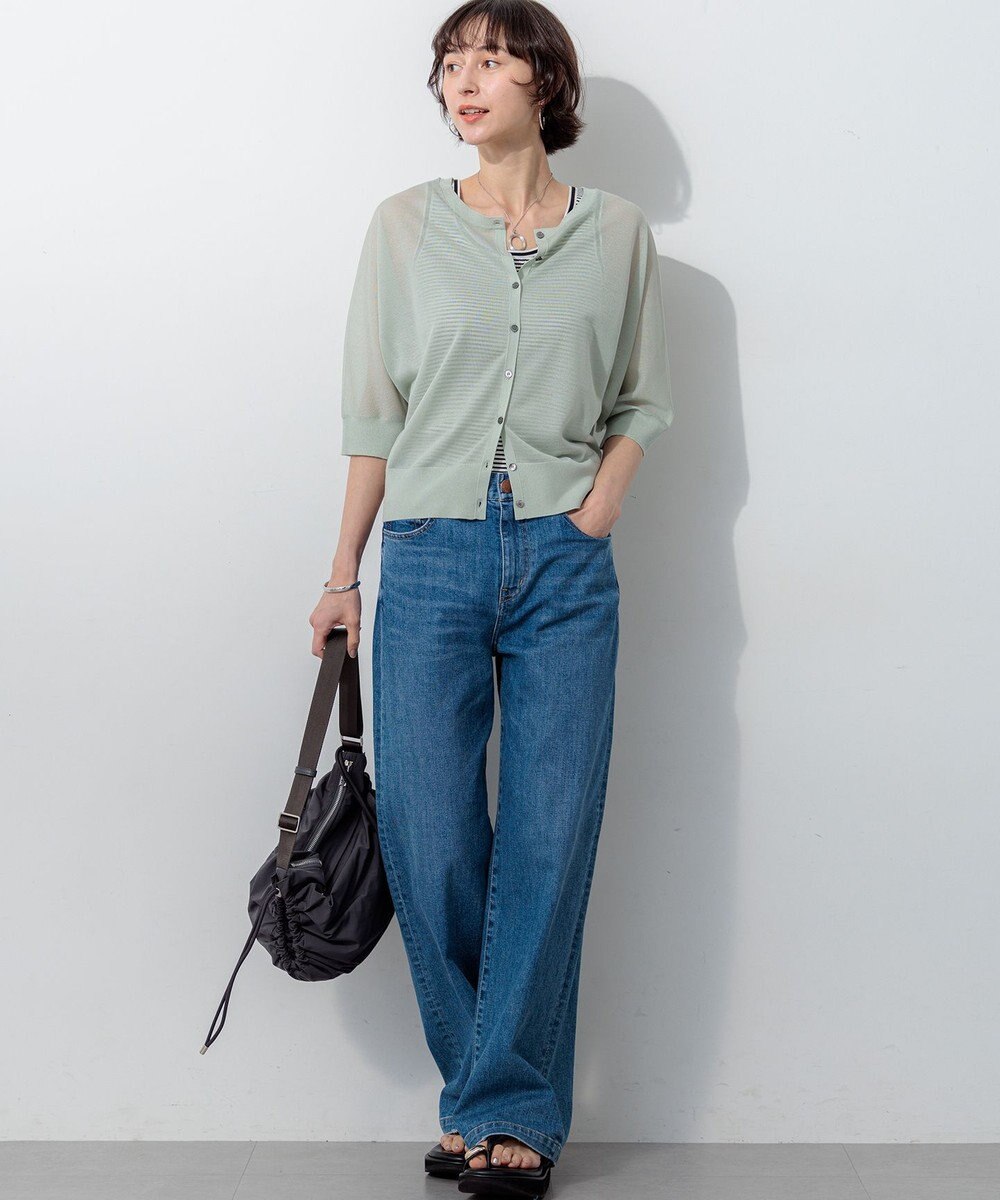 23区 【CLASSY.掲載】コットンリブ タンクトップ 