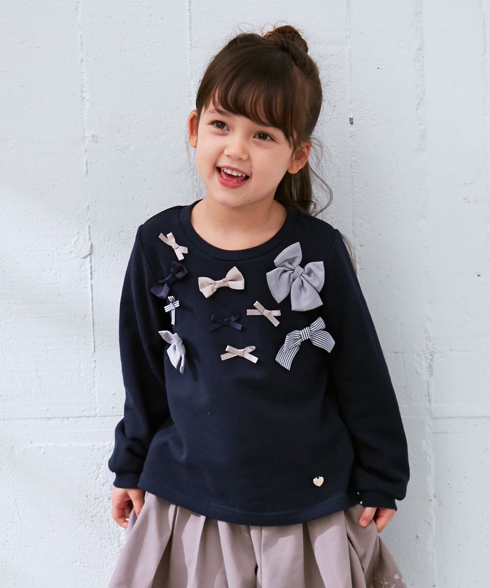 リボンいっぱいトレーナー Any Fam Kids ファッション通販 公式通販 オンワード クローゼット リボンいっぱいトレーナー Any Fam Kids ファッション通販 公式通販 オンワード クローゼット